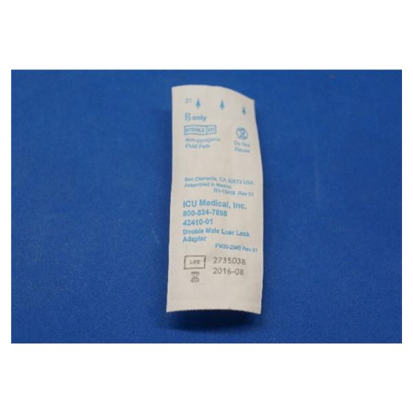 Medical IV Syringe Adapter Male Luer Lock 25/Ca